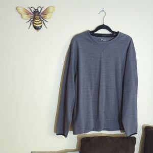 Old Navy Gray Long Sleeve Tee
